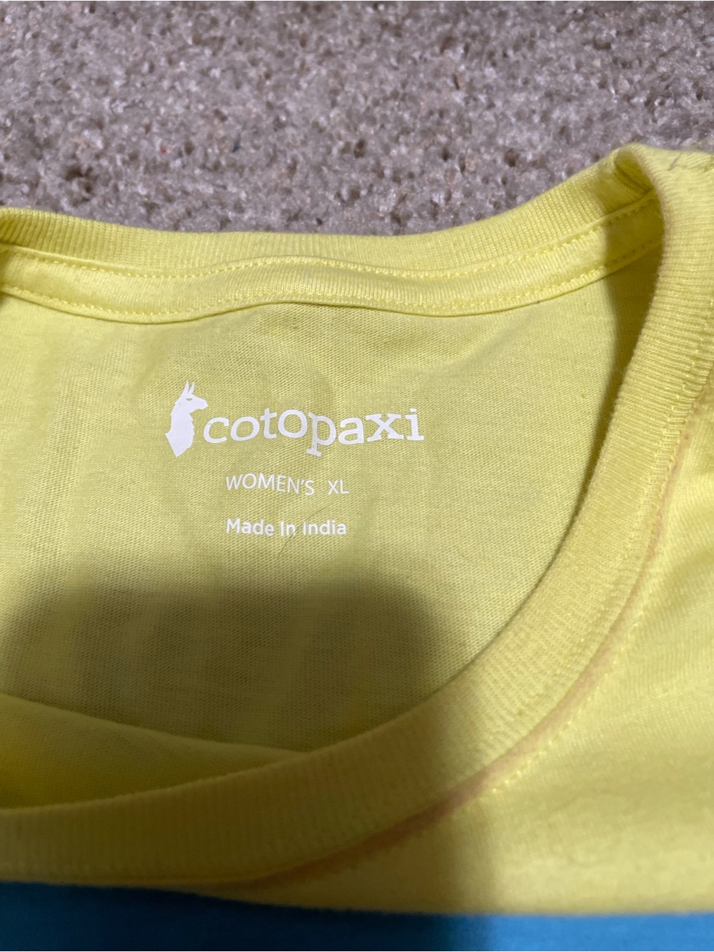 cotopaxi Yellow Women's Graphic Tee - Picture 3 of 5